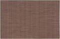 Black PVC Placemat Set of 1/6/10 Square Bamboo Tableware Pad Heat Wipe Clean by Unknown