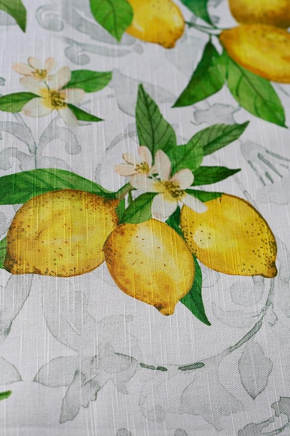 Maison d' Hermine Table Cloth Rectangle Table 100% Cotton 70 x 140 Inches Tablecloth Reusable Decorative for Dining Room Farmhouse Home Valentines Day Decorations Spring Summer - Cedrat