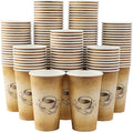 Clawsoff 180 Pack 16 oz Coffee Cups Disposable Hot Paper Cups | Disposable by BuyNow