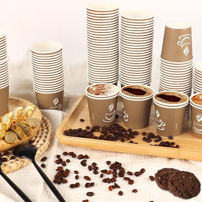 GGOLDMER 4 oz Paper Coffee Cups - Image 4