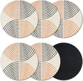 Bohemia Coasters Set of 6, Absorbent Coasters by Unknown