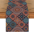 Artoid Mode Boho A Bohemia Style Table Runner, Vintage Rustic Farmhouse Kitchen by ArtoidMode