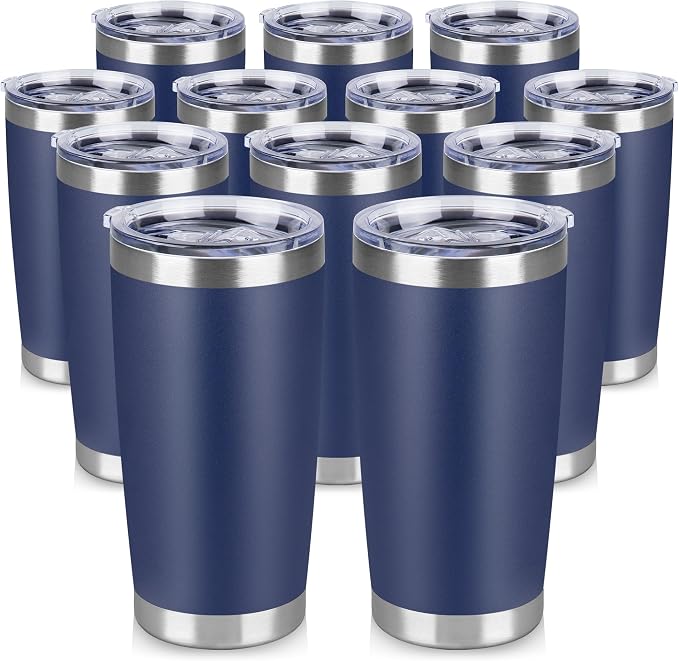 20 oz Tumbler Stainless Steel Tumblers Bulk by VQRRCKI