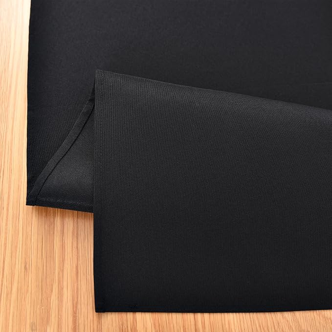 Farmhouse Black Table Runner Dining Table Runners 90 Inches Long Coffee Table - Image 3