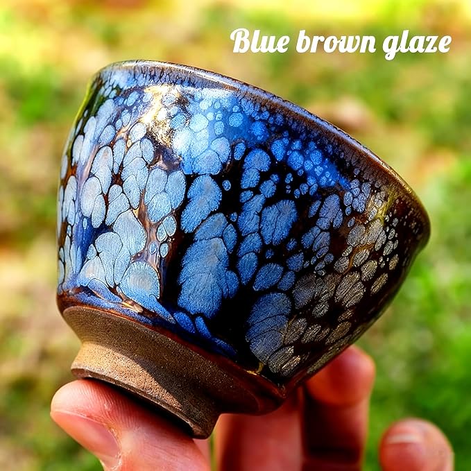 Jianzhan Tea Cup, 4.5 oz Chinese Small Ceramic Cup - Image 4
