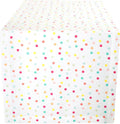 DII Polka Dot Party Print Tabletop Collection Reusable & Machine Washable by DII
