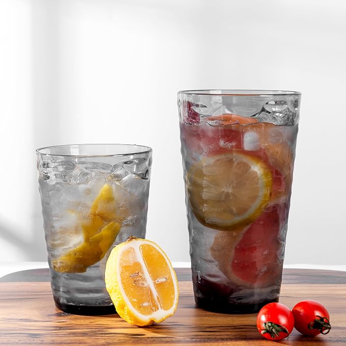 14-ounce and 20-ounce Plastic Tumblers, Acrylic Drinking Glasses, Shatter-Proof - Image 4