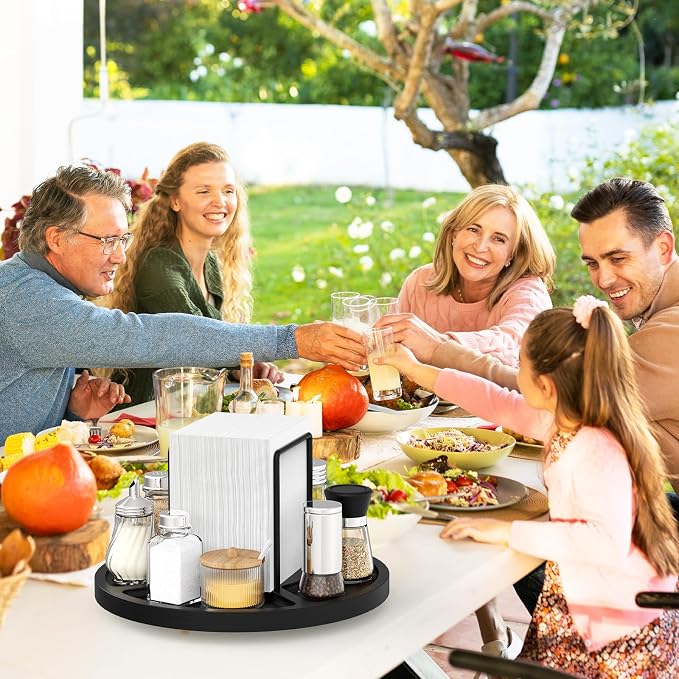 Rotating Napkin Holder for Table - Image 2