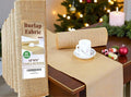 MDS® Pack of 5 Natural Burlap Table Runner, 12 x 72 Inch, Jute Vintage Rustic by MDS