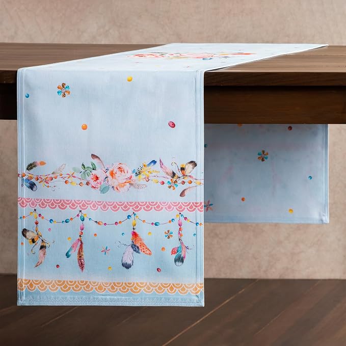Maison d' Hermine Table Runner 100% Cotton 14.50" x 72" | Table Runners 72 - Image 8