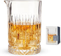 Viski Pedestal Crystal Cocktail Mixing Glass Perfect by VISKI