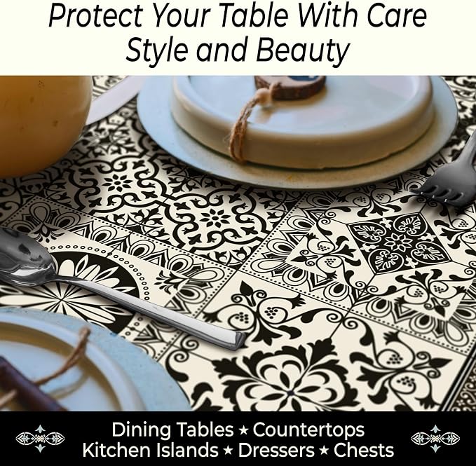 Heat Resistant Table Runner, 53 x 14 Inch - Image 3