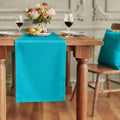 FOLINS&HOME Teal Waterproof Decorative Table Runner 108 Inches Long | 210GSM by FOLINSHOME