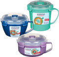 Sistema Microwave Containers | Soup Mug, Porridge Bowl & Noodle Bowl | Food by Sistema