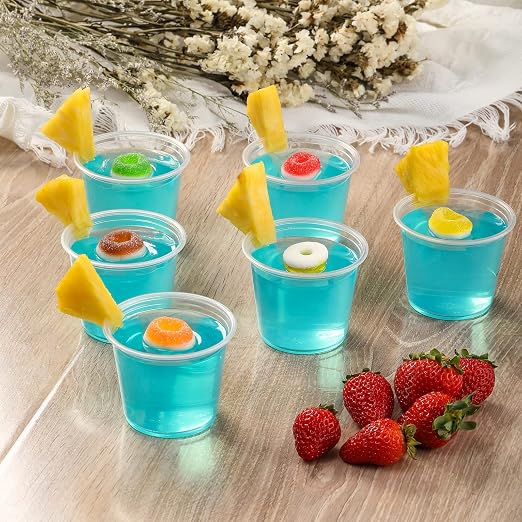VITEVER Portion Cups With Lids, Small Plastic Containers, Airtight and - Image 4