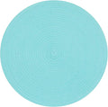 SHACOS Round Placemats Set of 4 Washable 15 inch Round Table Mats Cotton by SHACOS