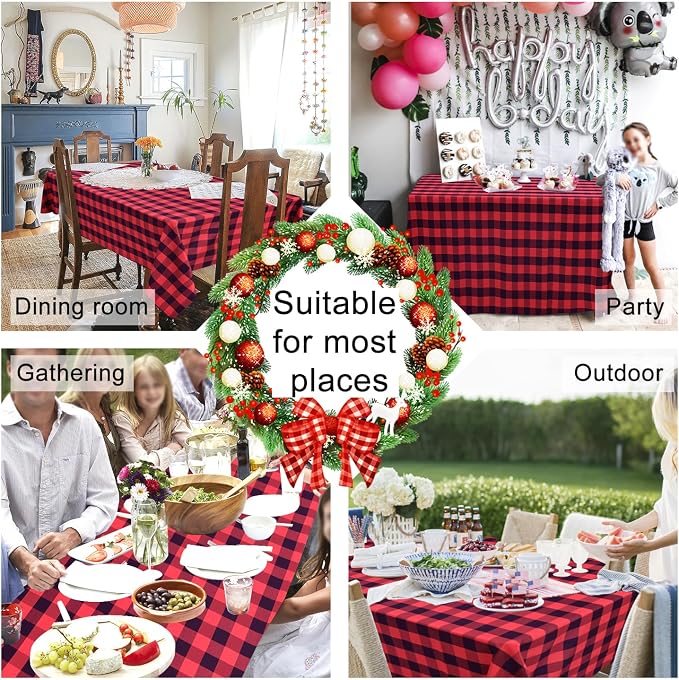 Checkered Tablecloth Square - Image 2
