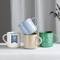 HaWare 14OZ Coffee Mugs Set of 4, Stoneware Coffee Cups by HaWare