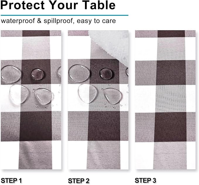 Checkered Tablecloth Square - Image 2