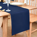 Farmhouse Navy Blue Table Runner Dining Table Runners 48 Inches Long Coffee by Wolkemer