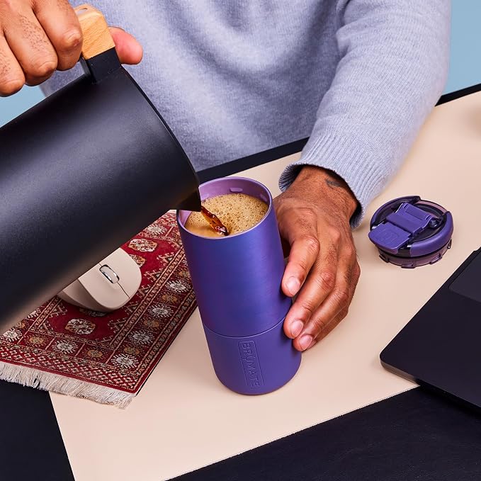 BrüMate Strova 18oz 100% Leakproof Insulated Coffee Mug | Ceramic-Lined - Image 4