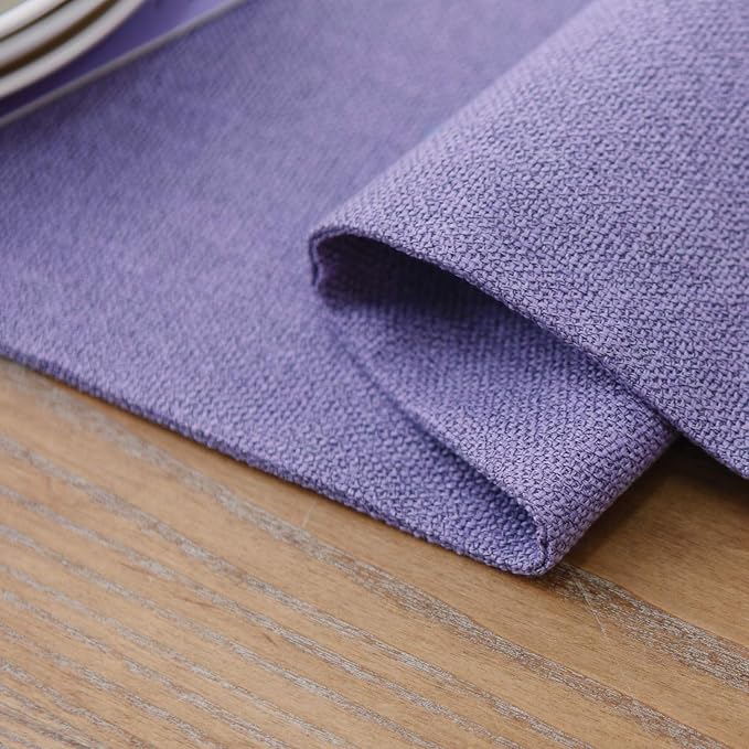 Soft Caddice Faux Linen Table Runner 2 Piece Fabric in 1 - Image 7