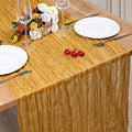 1 Pack Cheesecloth Table Runner 10Ft Christmas Gauze Boho Table Runners by Home