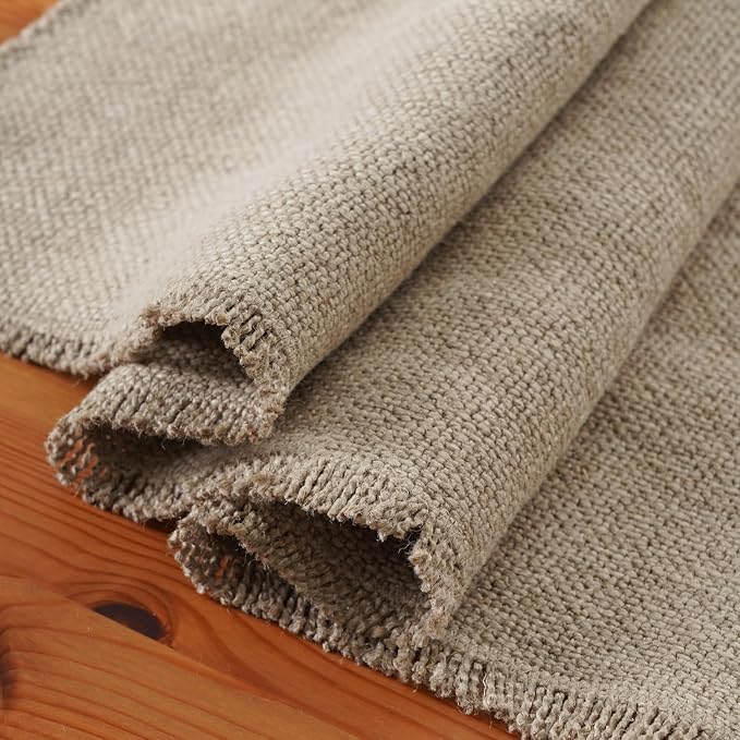 100% Pure Linen Table Runner 72 Inches Long-Super Thick Noble Cloth Dining - Image 7