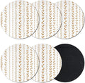 Modern Minimalist Art Coasters Set of 6, Absorbent Coasters by Unknown