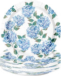 WRAPAHOLIC 25Pcs Floral Paper Plates by WRAPAHOLIC