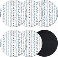 Modern Minimalist Coasters Set of 6, Absorbent Coasters by Unknown