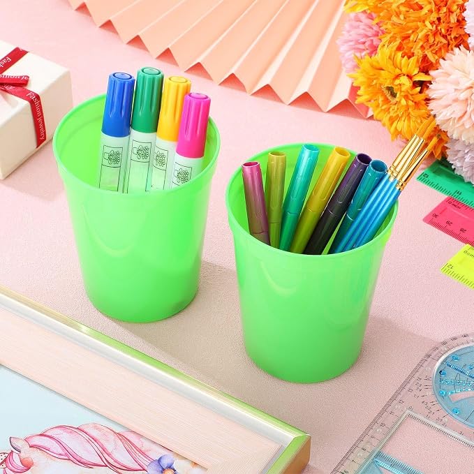 Yungyan 36 Pack 16 oz Stadium Cups Reusable Plastic Cups Blank Drink Stadium - Image 4
