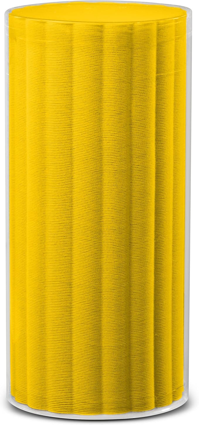 Disposable Yellow Paper Coasters for Drinks, 3.5 Inch Round Coasters for Bar, Cocktail, Beverage, Wine Or Event, 500 Pack Bulk