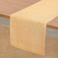Solino Home 100% Pure Linen Table Runner Golden Nugget, Athena 14 x 156 in | by SolinoHome