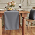 FOLINS&HOME Grey Waterproof Decorative Table Runner 108 Inches Long | 210GSM by FOLINSHOME