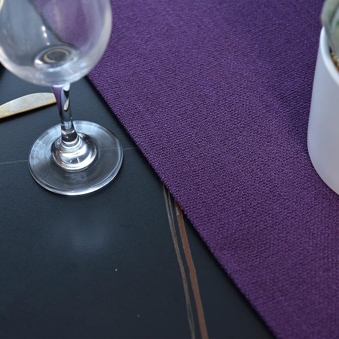 Dinning Table Runner Cloth 12 x 90 Inches Farmhouse Kitchen Coffee Burlap Table - Image 3