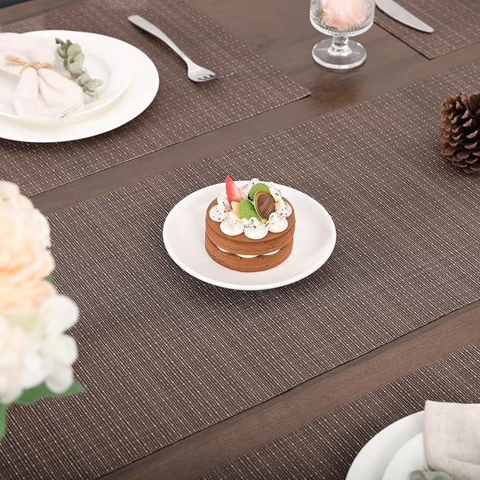 Myir JUN Table Runner Home Decor Dining Table Runners | Vinyl Table Runner 55 - Image 3