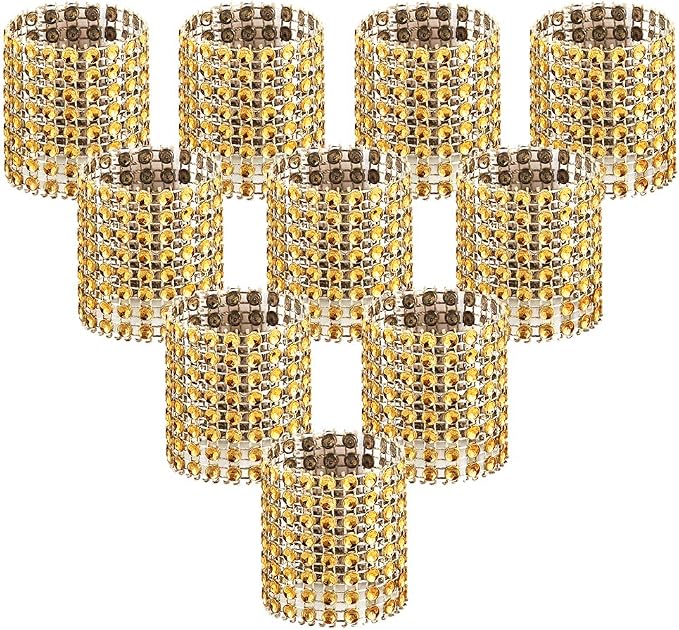 Accmor 100pcs Napkin Rings, DIY Decoration by Accmor