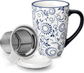 vancasso SELENE Porcelain Tea Mug, 18 oz Porcelain Tea Cup by vancasso