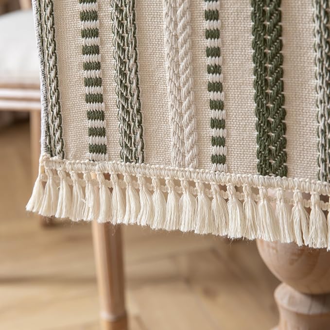 Caflife Boho Table Runner 13 x 90 Inch Long, Dining Room Home Decor - Image 6