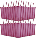 24 Pack Plastic Tumblers with Lids and Straws, Reusable Colorful Cups by LEIFEOSH