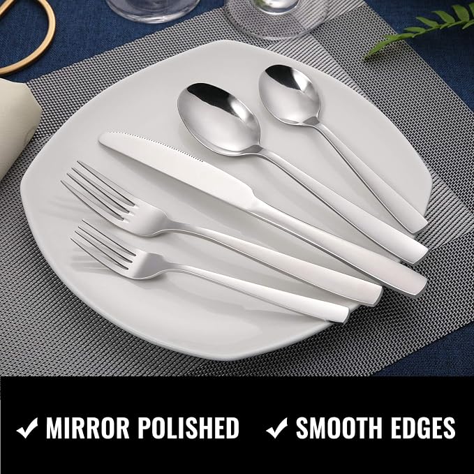 Hiware 24-Piece Silverware Set - Image 5