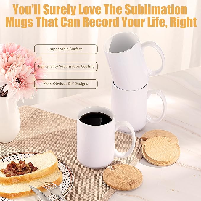 RAINBOWTIE Sublimation Mugs 15oz - Image 4