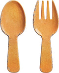 UPware Crackle Melamine Salad Servers, Serving Utensil Set, Includes Serving by UPware