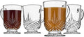 Godinger Coffee Mugs, Tea or Hot Water Glass Cups by Godinger