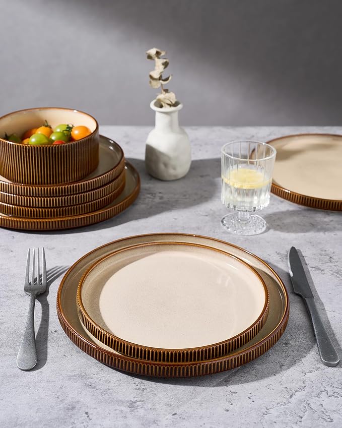 famiware Star 10/8 inches Salad Plates Set - Image 7