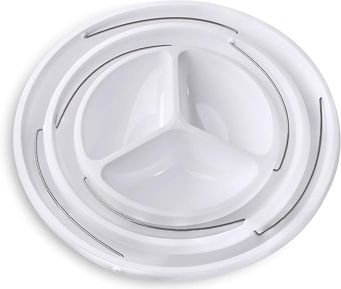 Masirs 3-Tier Collapsible Bowl: Decorative Design Folds - Image 4
