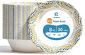 Paper Bowls Disposable Soup Bowl, Heavy Duty Printed Disposable Bowls Bulk by Unknown