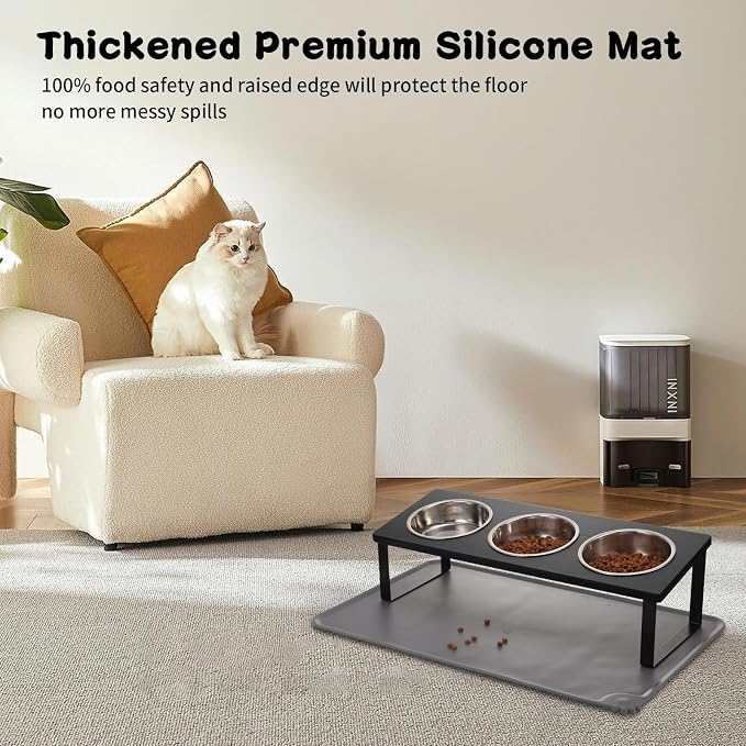Summark Upgraded Elevated Cat Bowls - Image 3