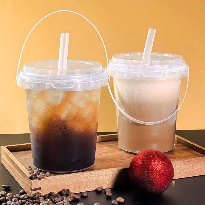 Qsqwsuye 15sets disposable plastic cup - Image 8